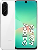 Samsung Galaxy A26 5G, Android Smartphone, 256GB Storage, 8GB RAM, White, 50MP Camera, Large Display, Long Battery Life 1 Year Warranty/Local Version
