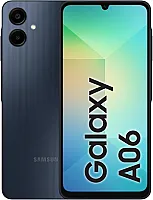 Samsung Galaxy A06 Dual Sim 6GB RAM 128GB Storage Android Smartphone, 6.7-Inch Screen Size, Black- 1 Year Warranty/Local Version